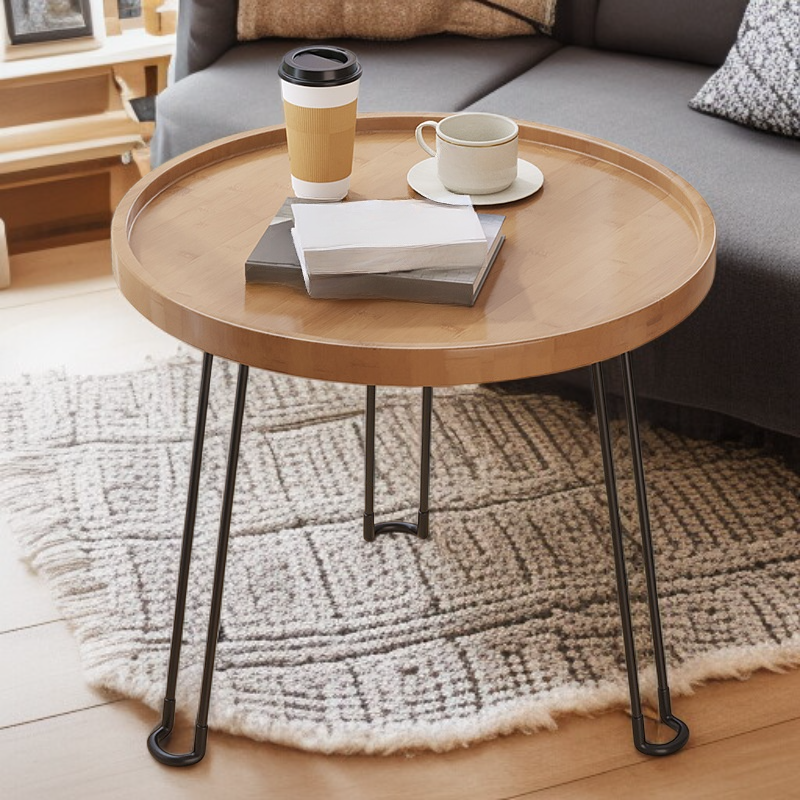 다기능 소형 커피 테이블 사이드 캐비닛 소파 조합 테이블 거실 및 발코니용