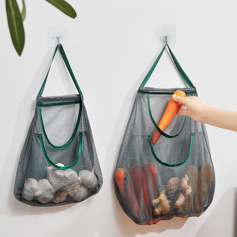 Breathable fruit and vegetable storage bags