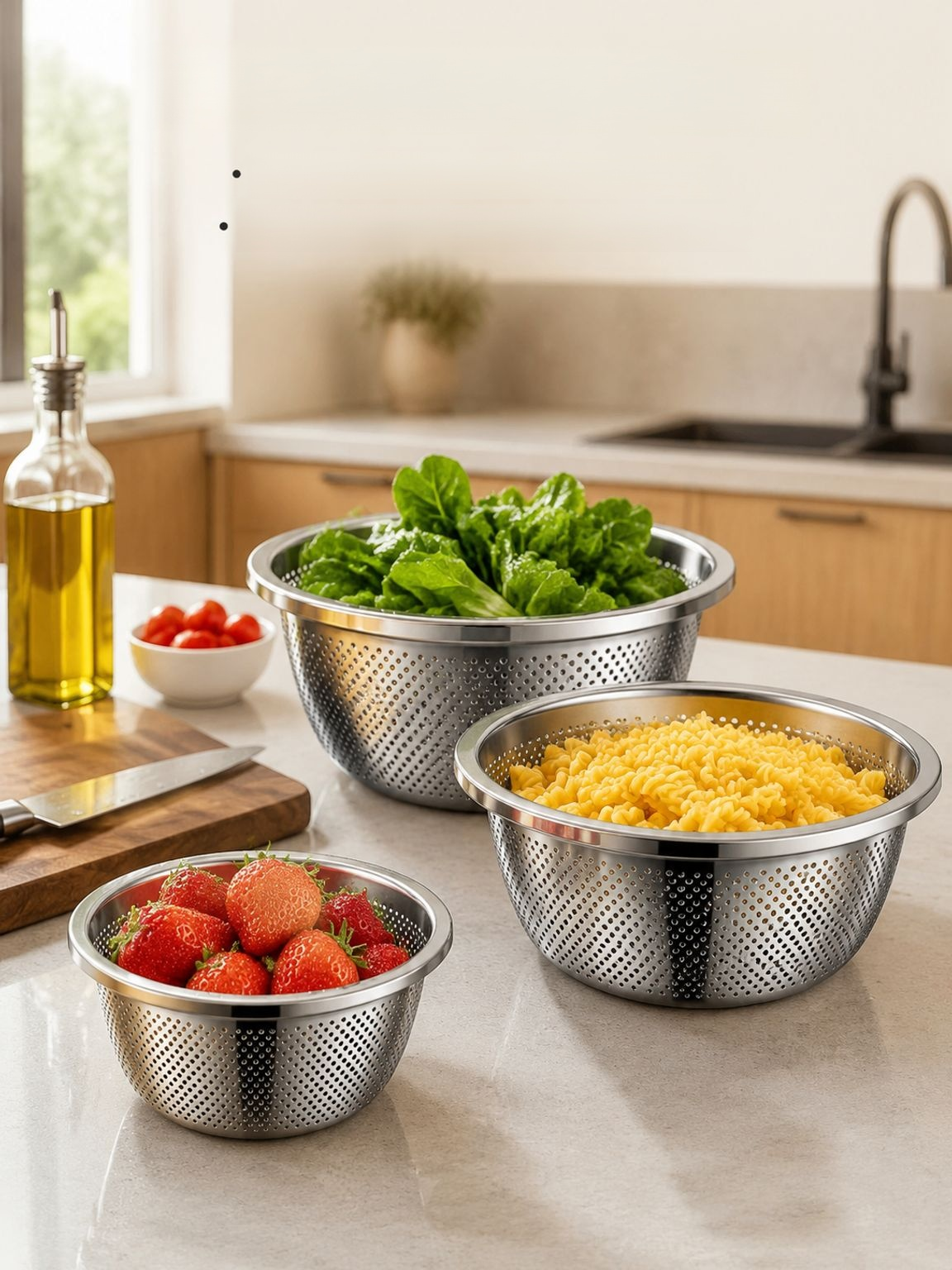 Égouttoir multifonction pour plats et couverts
