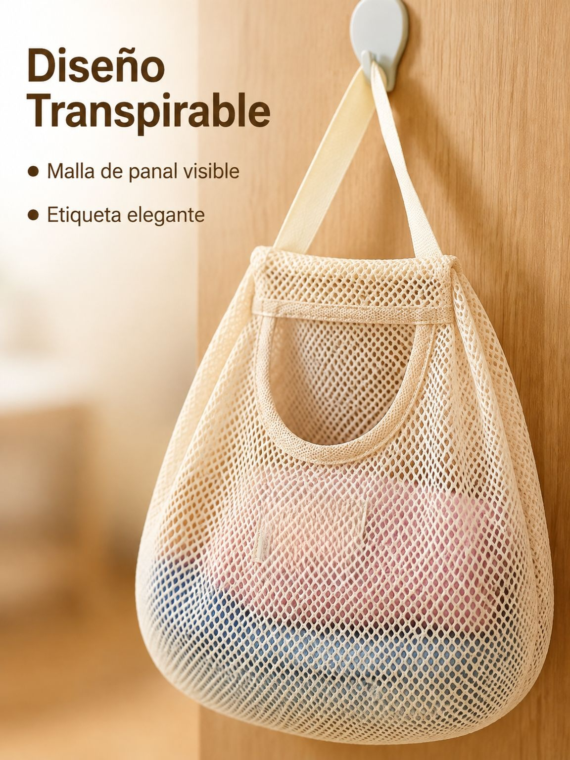 Bolsa colgante de almacenamiento para calcetines estilo japonés