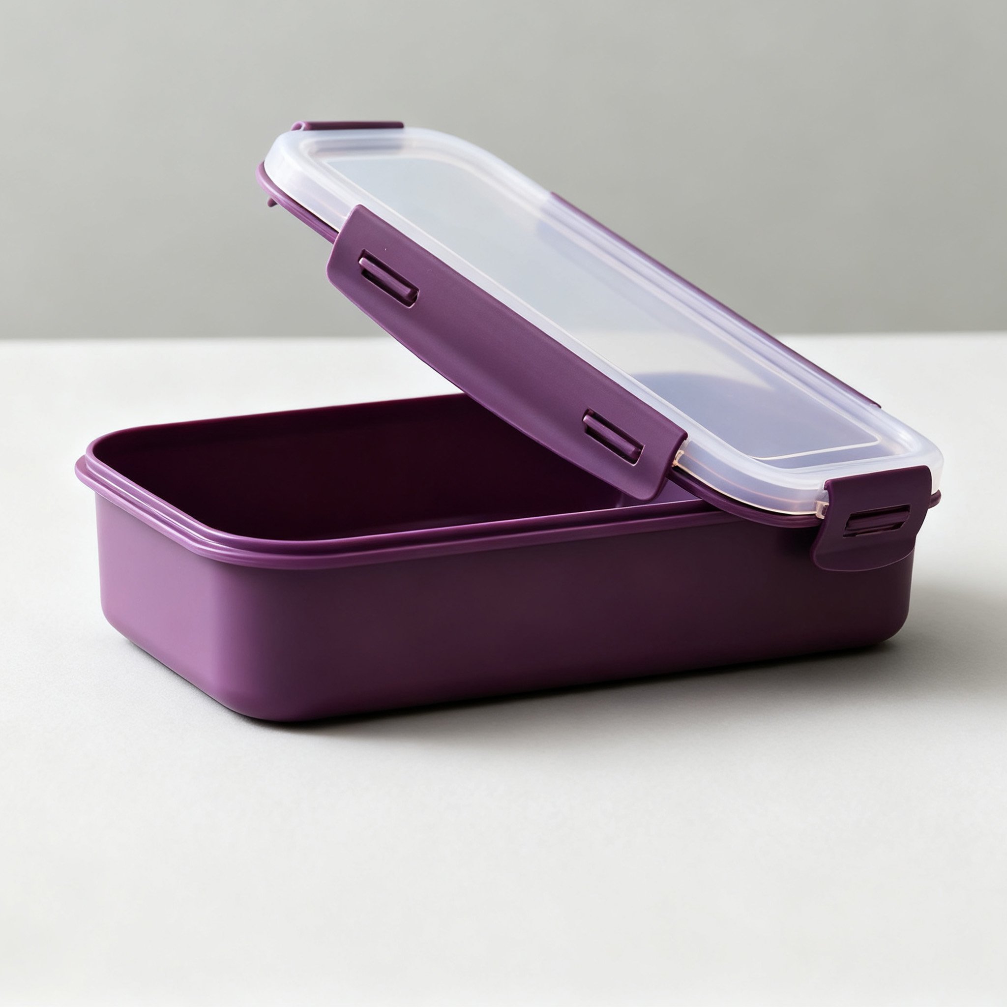  กล่องพลาสติกเก็บอาหารแบบมีฝาปิด (แพ็ค 5 ชิ้น)