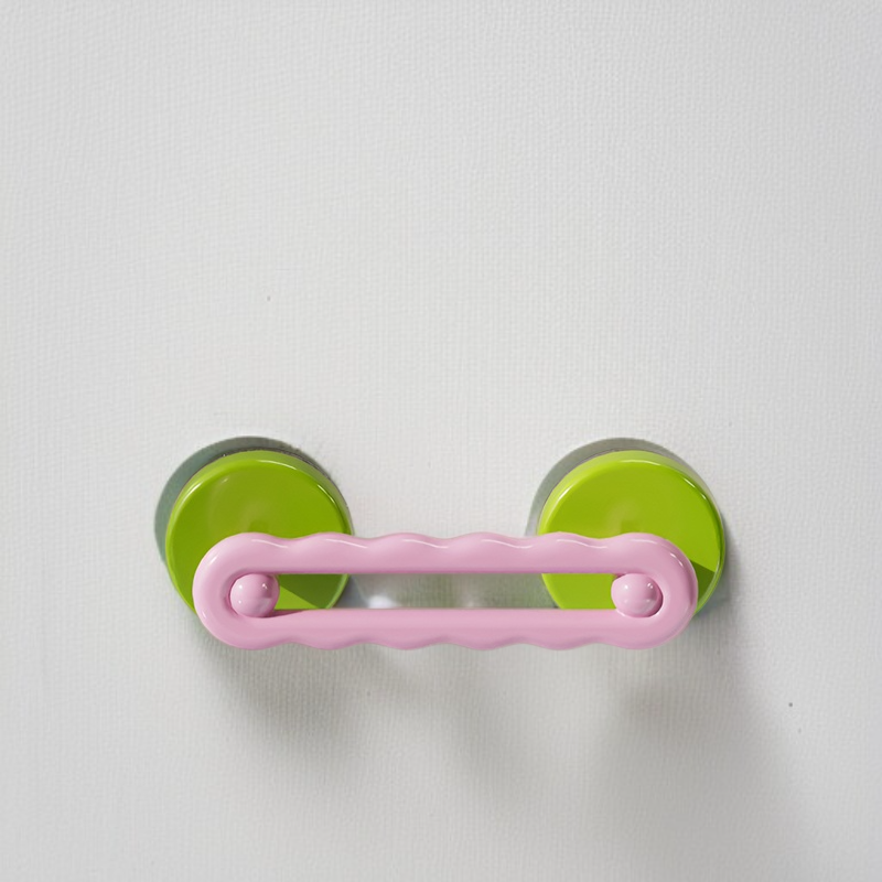 タオルラック付き浴室用ハンドル