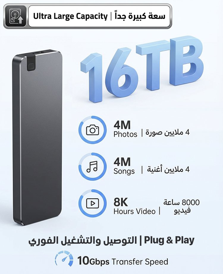 محرك أقراص الحالة الصلبة المحمول