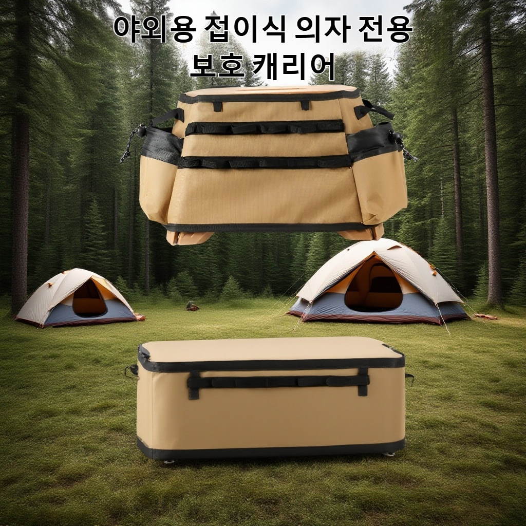 야외용 접이식 의자 휴대용 도구 가방