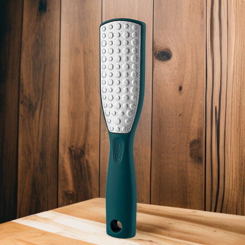 مكشطة قدم مزدوجة الجوانب من الفولاذ المقاوم للصدأ