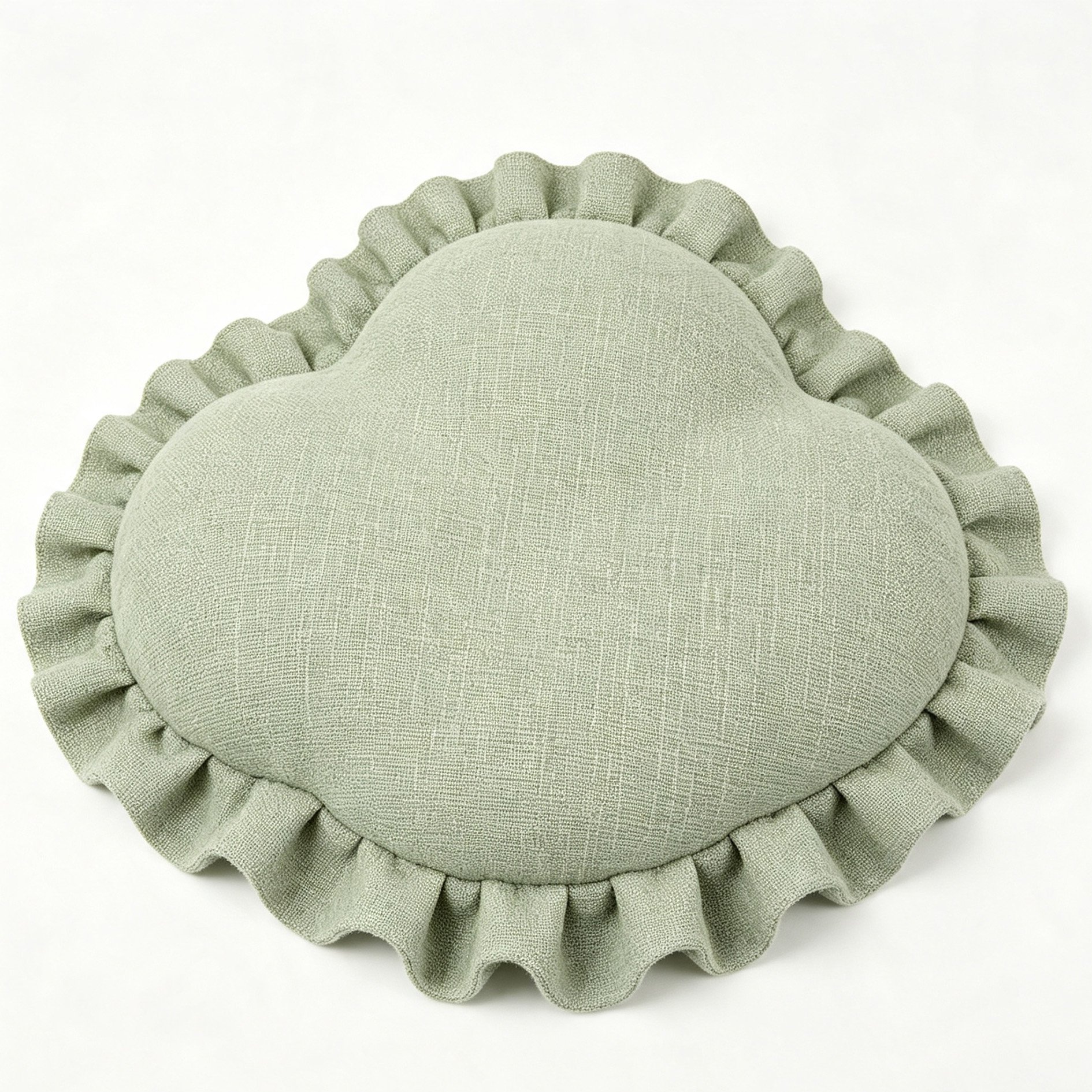 Soft and comfortable bay window cushion with linen cover