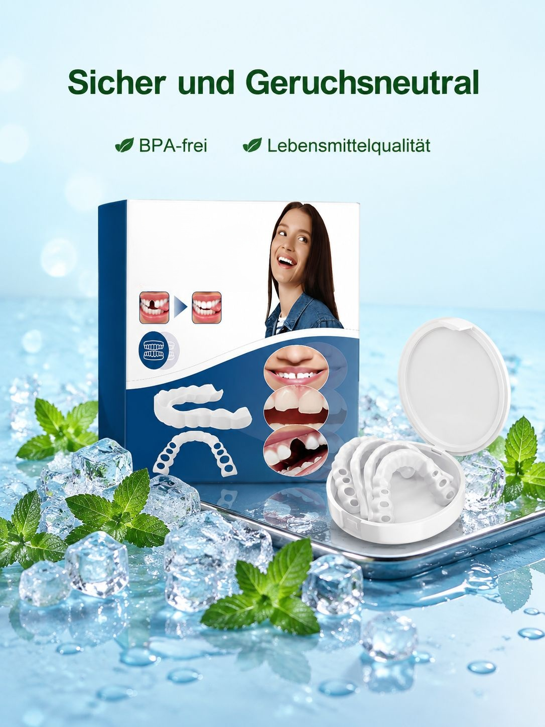 Schmerzfreie Lösung für Zahnkorrektur