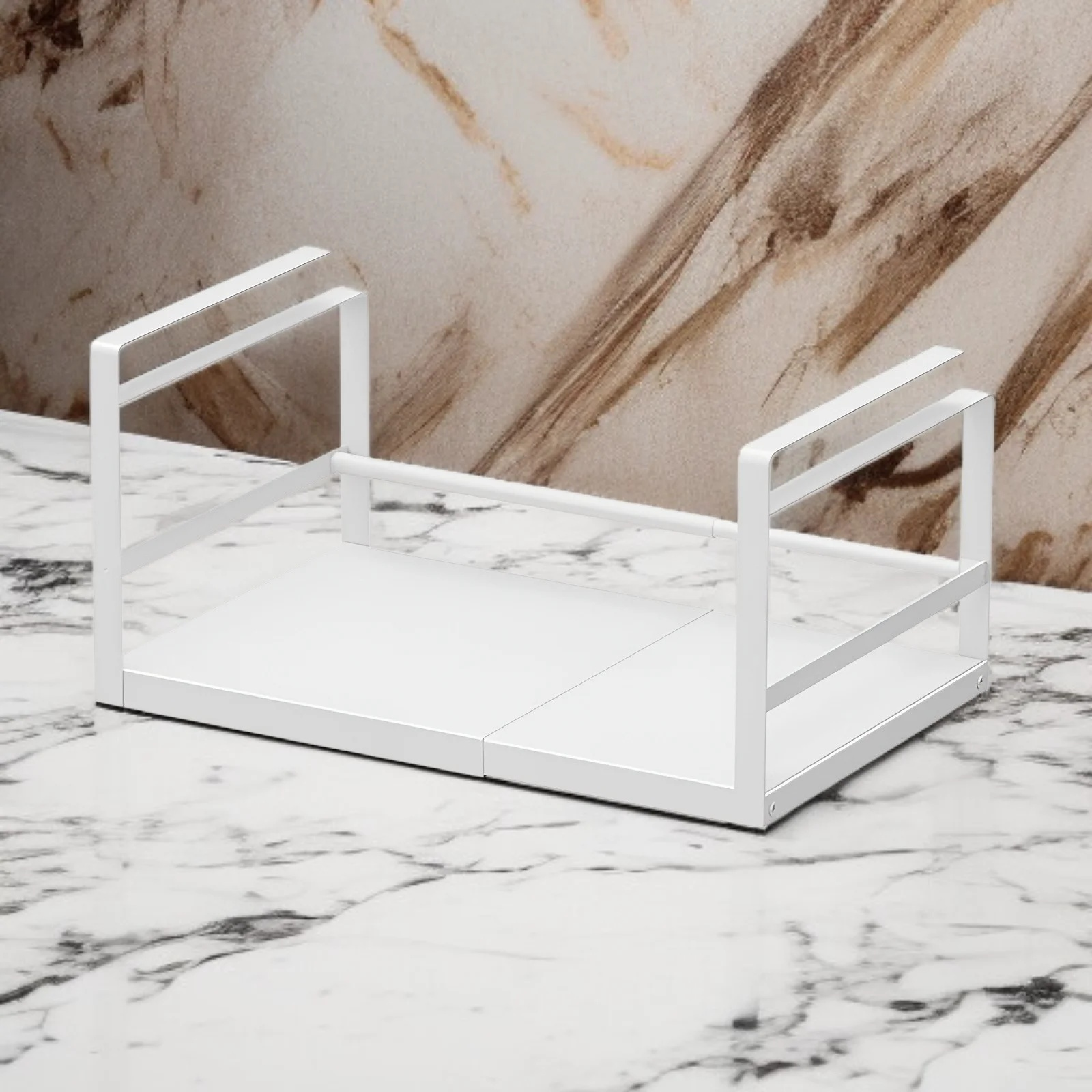 확장형 행잉 수납장 (아래 수납 바구니 포함)