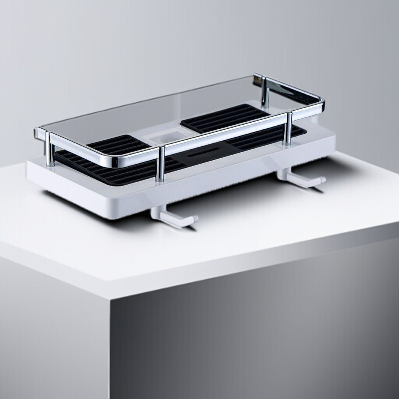 แท่นวางอุปกรณ์อาบน้ำแบบประหยัดพื้นที่