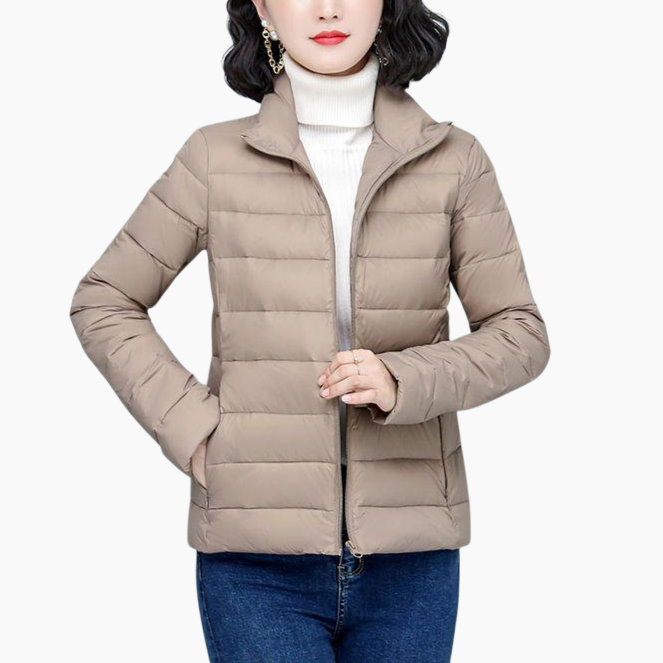 여성 슬림 패딩 얇은 숏 겨울 코트 빅 사이즈 다운 패딩 겨울 패딩 빅 사이즈 코트