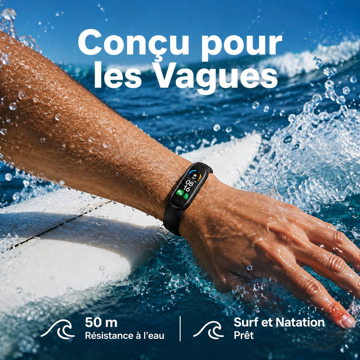 Bracelet de santé multifonction Bluetooth