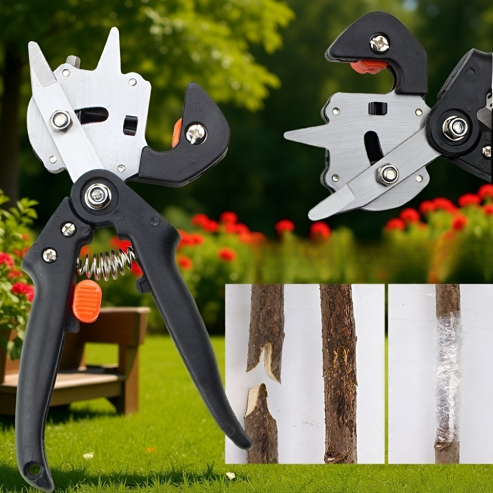 Cuchillo especializado para injertar plantas y árboles