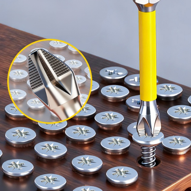 Rainbow Anti-Slip Spring Screwdriver Bits