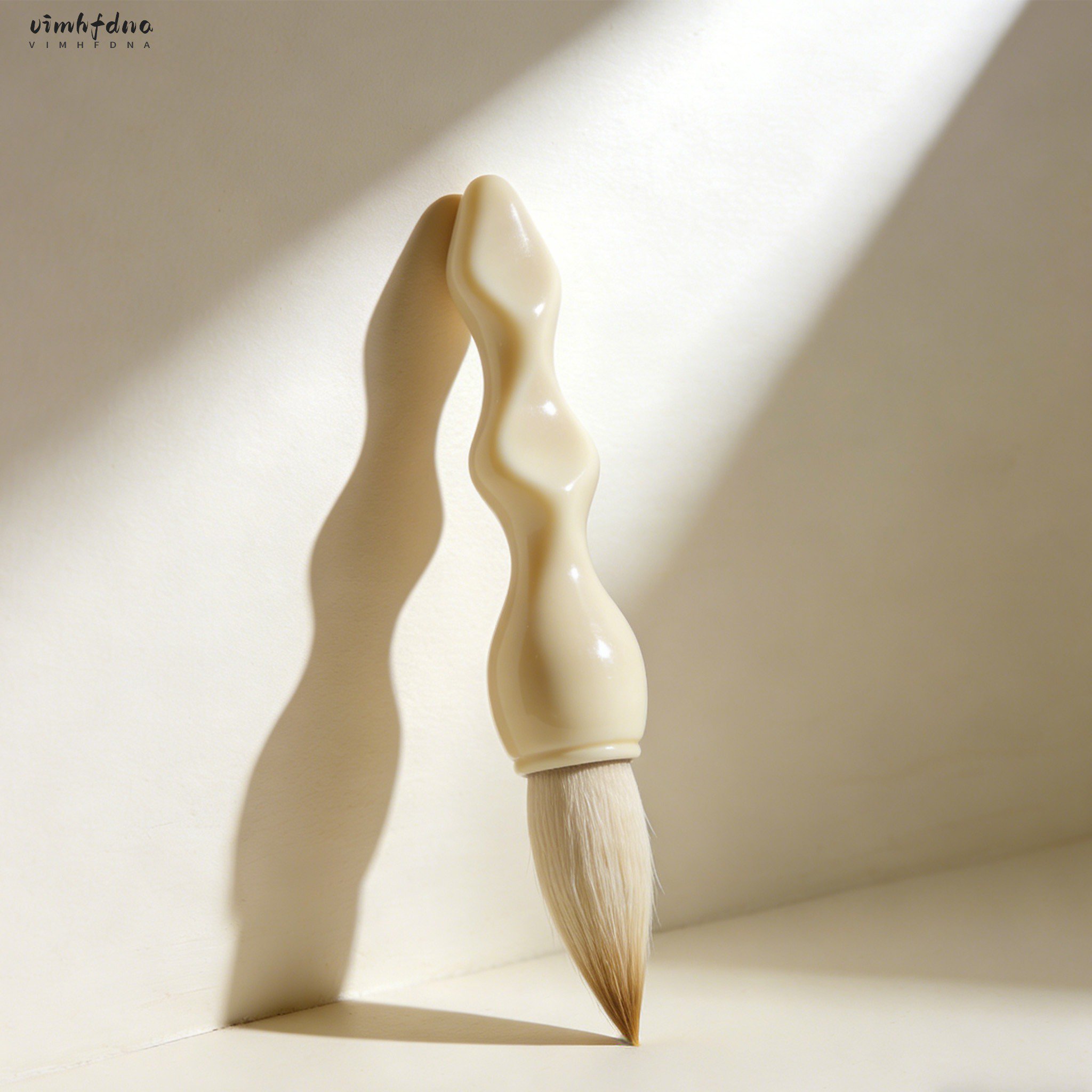 書道用筆の毛先アップ写真