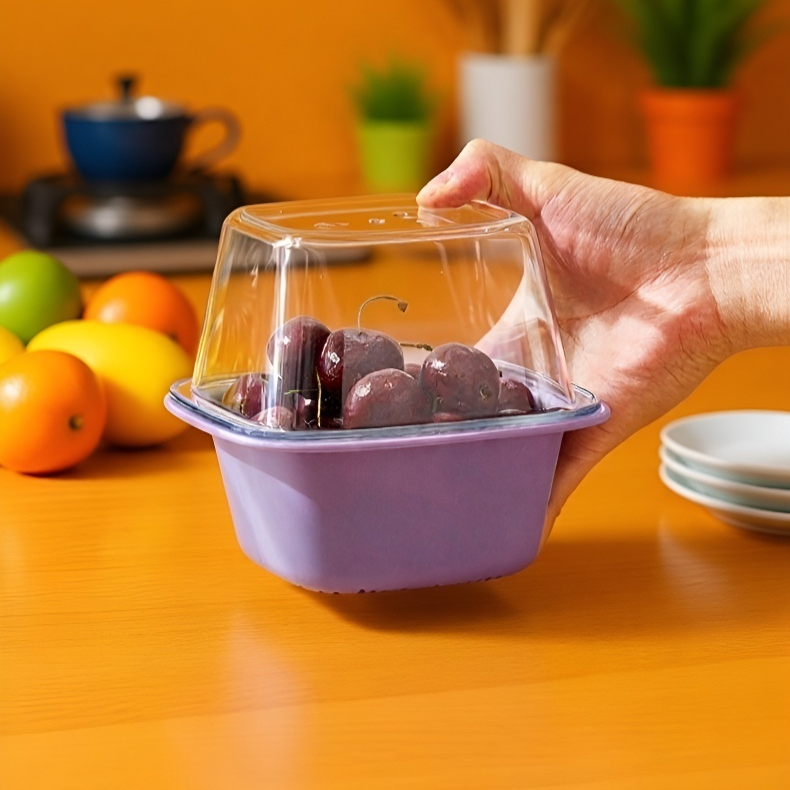 다용도 토핑 접시 과일 접시 물빠짐 바구니