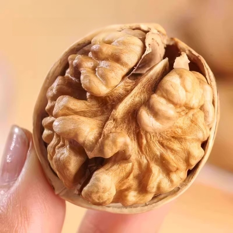 紙の皮薄皮くるみの味です