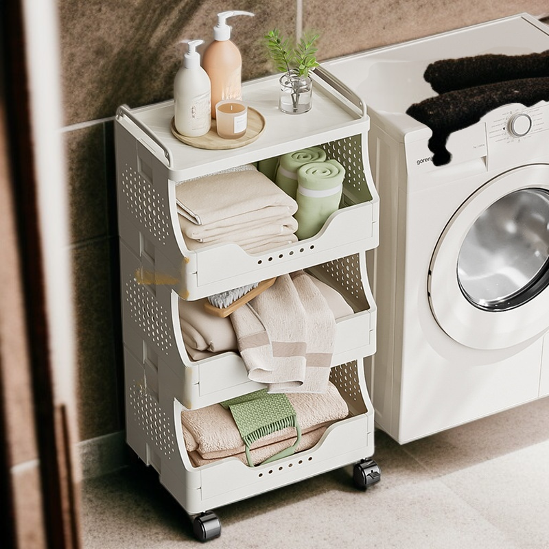 Cesta plegable para ropa sucia de gran capacidad