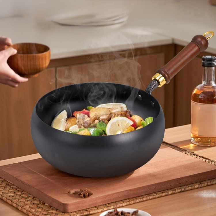 Deep Flat Pan for Induction Cookers