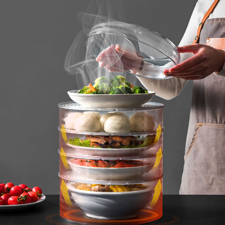 กล่องเก็บอาหารสด เก็บอุ่น  หลายชั้น