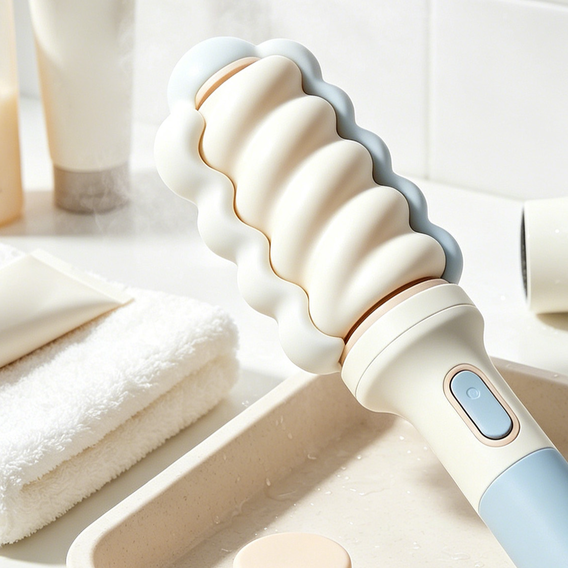 Ceramic Ionic Curling Iron adjustable temperature display