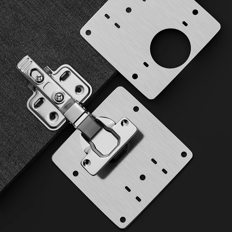  Stainless Steel Hinge Repair Plate for Cabinet Door