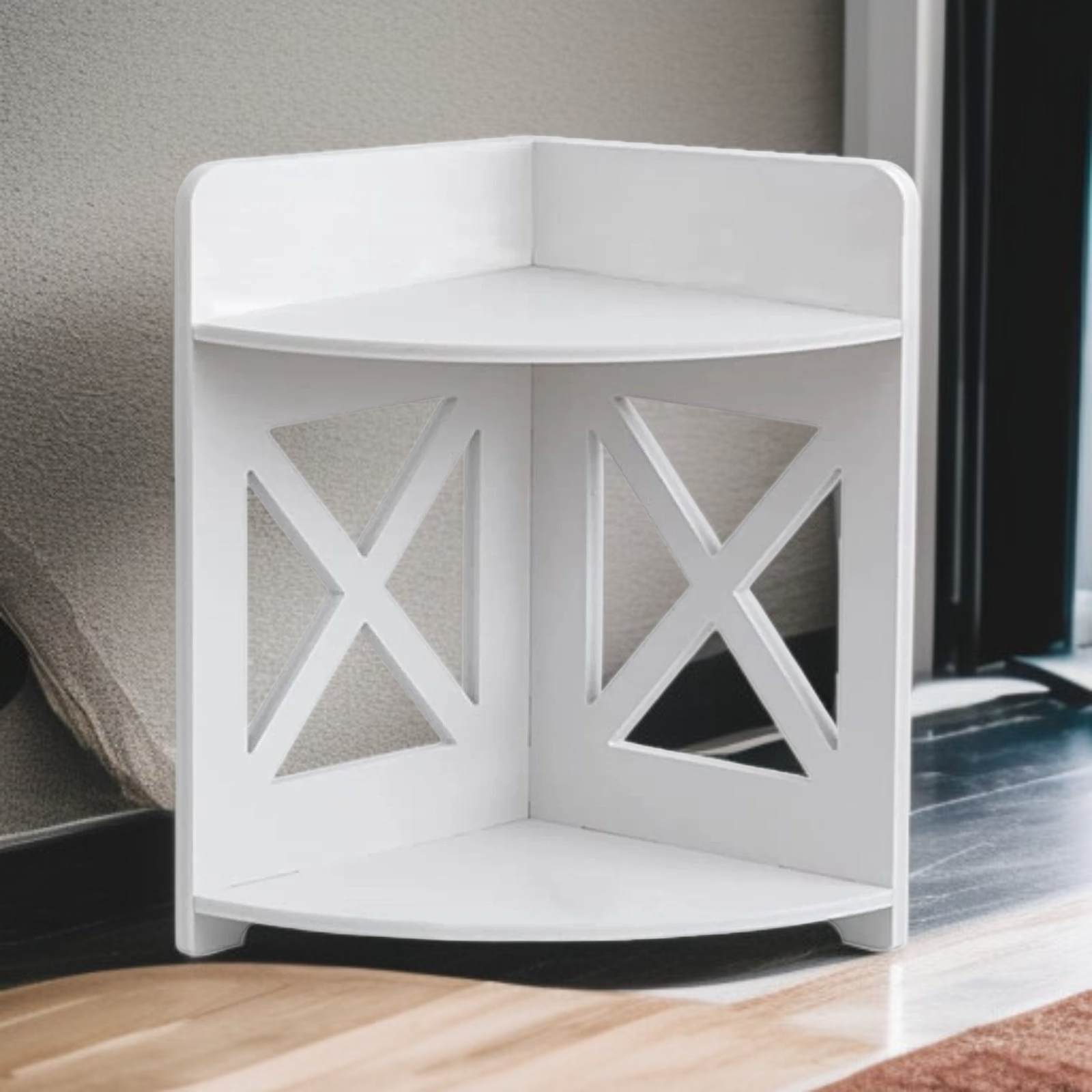 ชั้นวางของเข้ามุมสำหรับห้องน้ำและห้องต่าง ๆ ในบ้าน