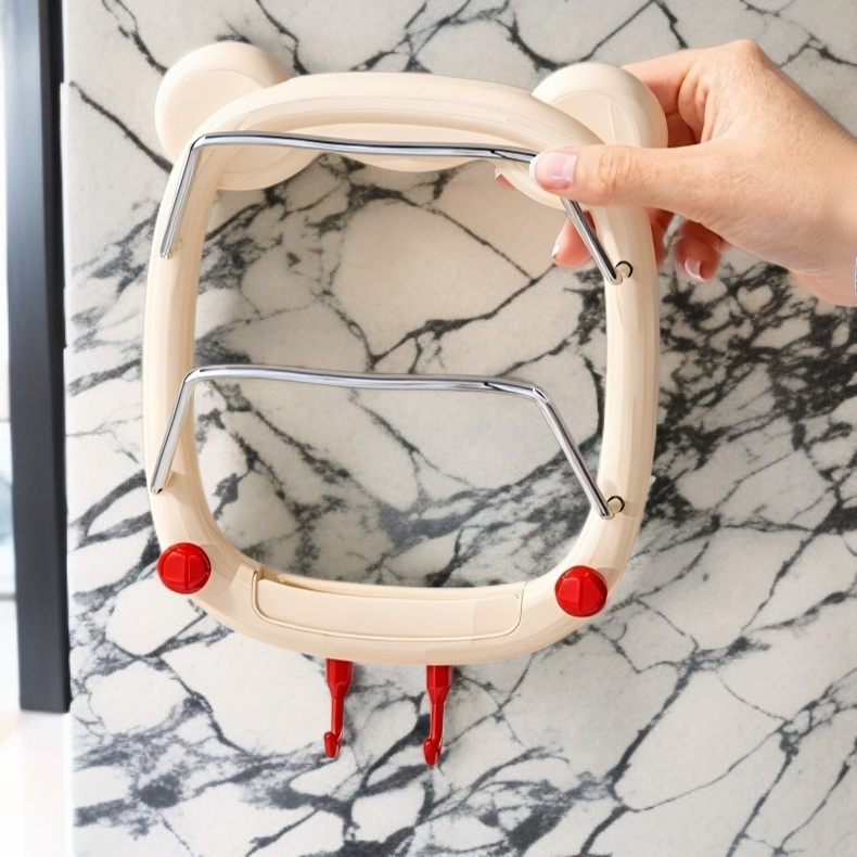 無需鑽孔鍋蓋架簡易安裝步驟