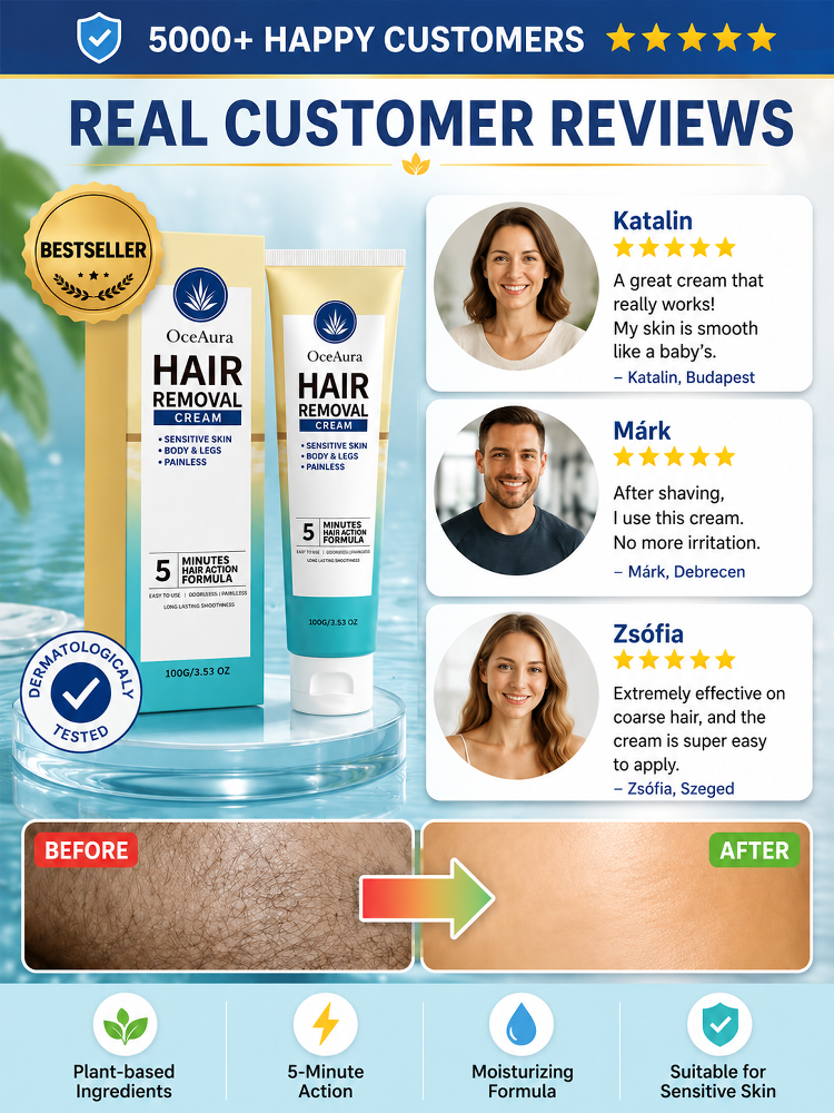 [Dissolving Hair Removal - Instantly Removes Hair] Miracle Moisturizing Hair Removal Cream