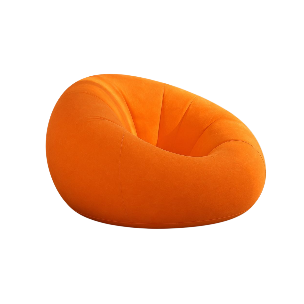 Foldable Soccer Lazy Inflatable Recliner Portable Spherical Sofa