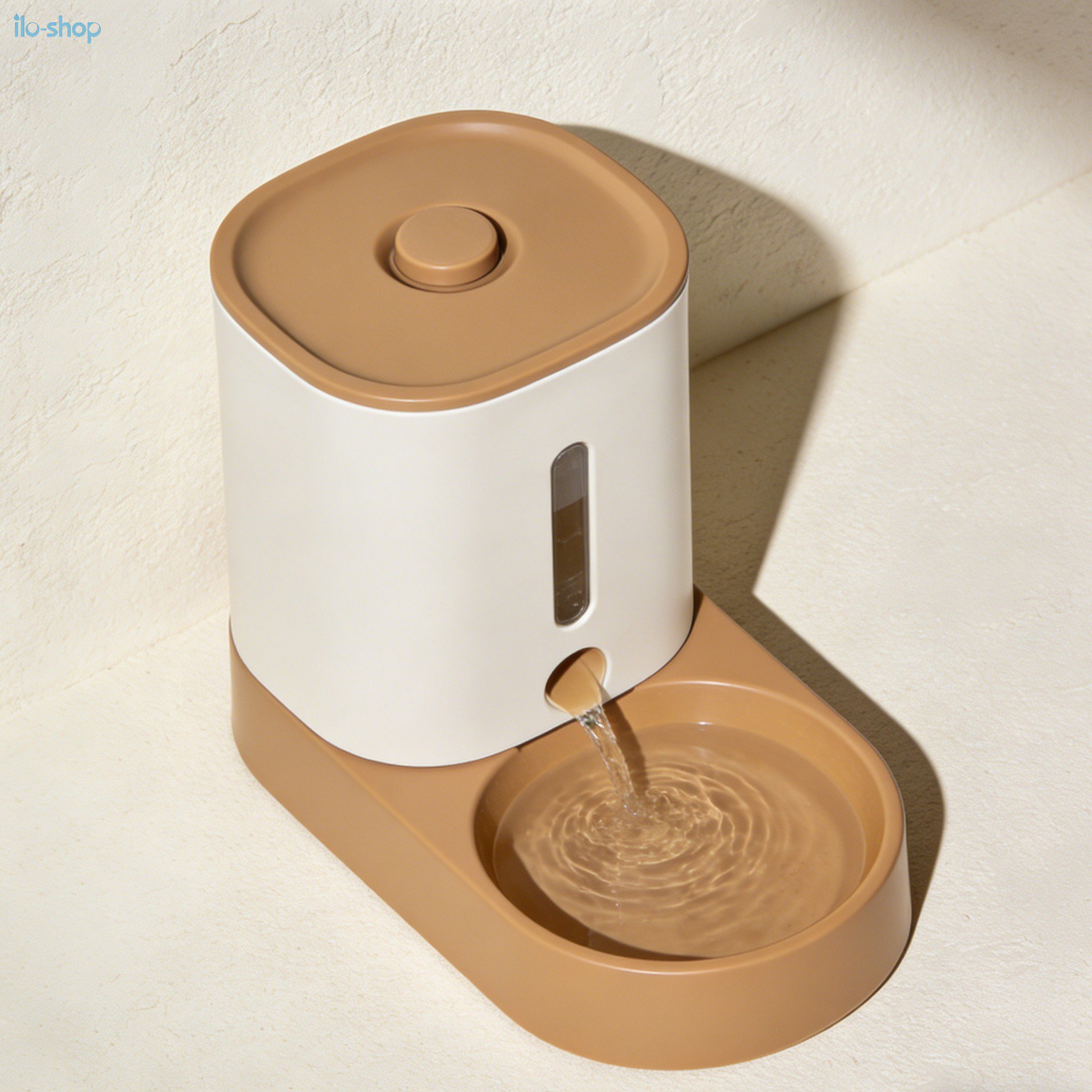 스마트 센서가 탑재된 고양이 물그릇