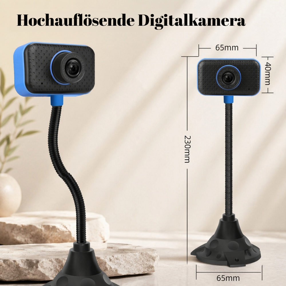 Einfache Installation der USB-Webcam am Laptop