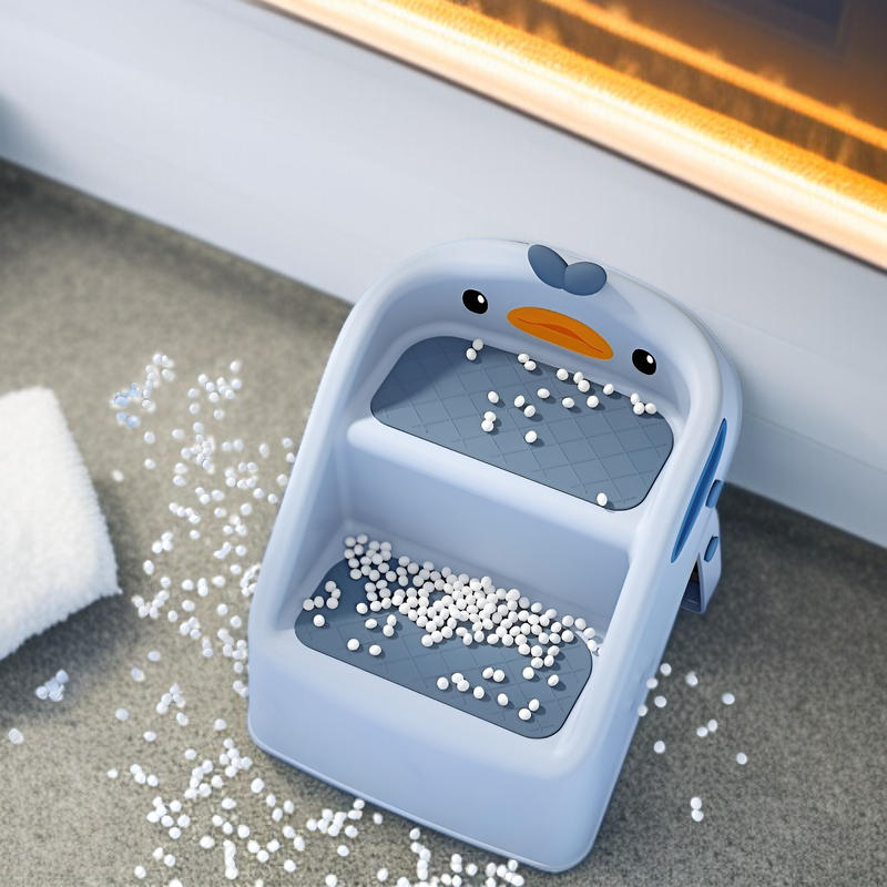 Safe and sturdy kids bathroom step stool