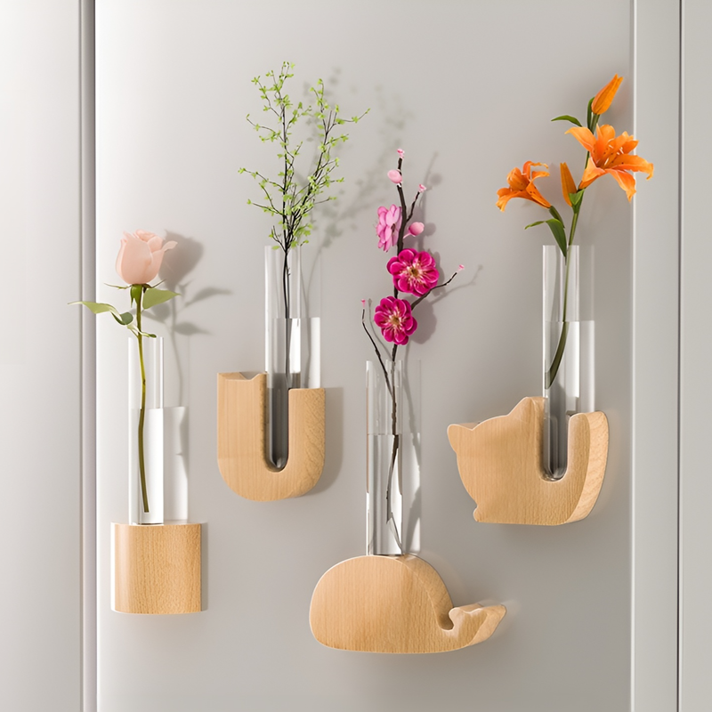 壁掛け式水耕栽培ボトル