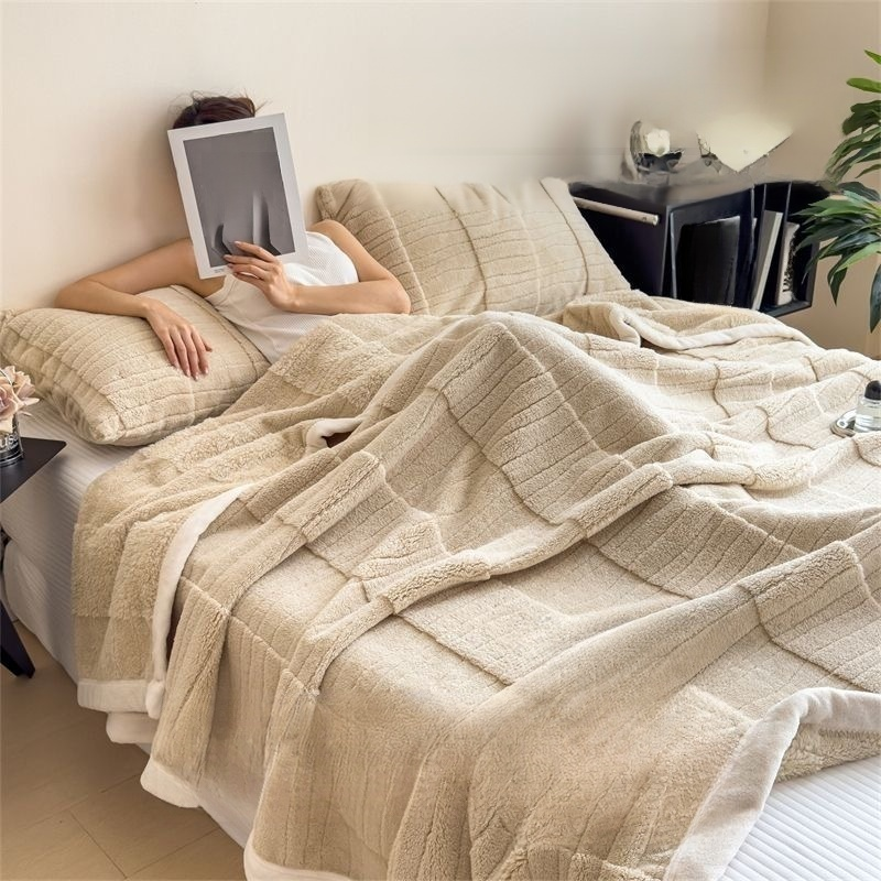 Couverture douillette épaisse pour bébé