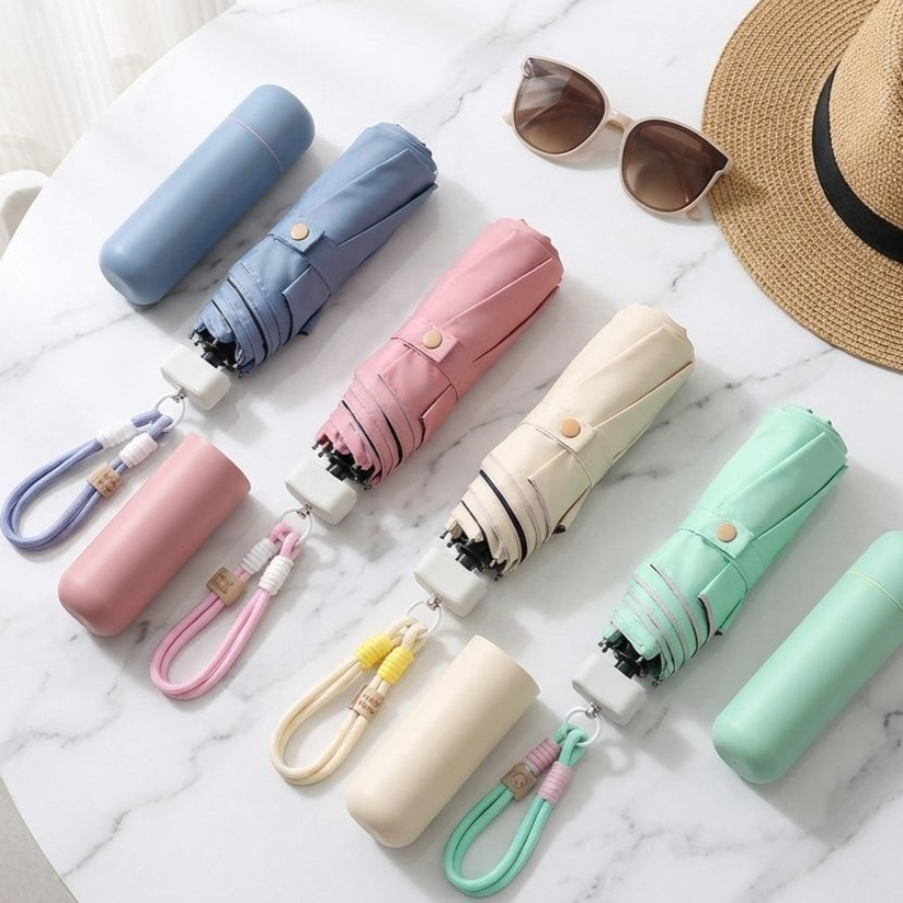 折りたたみ式ミニ日傘