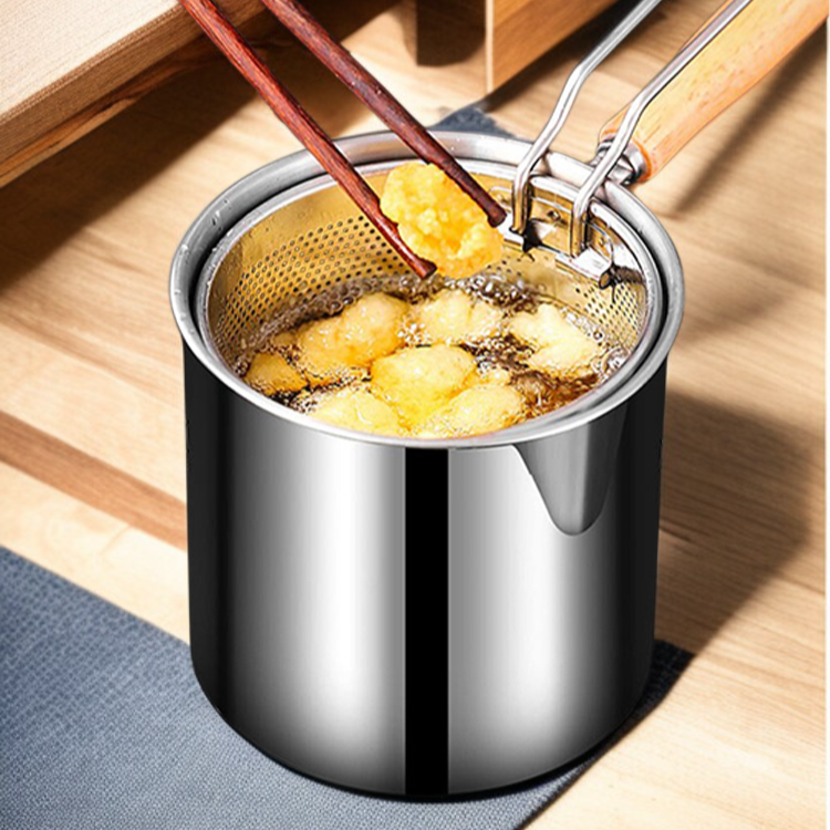 304 stainless steel multi-functional deep fryer