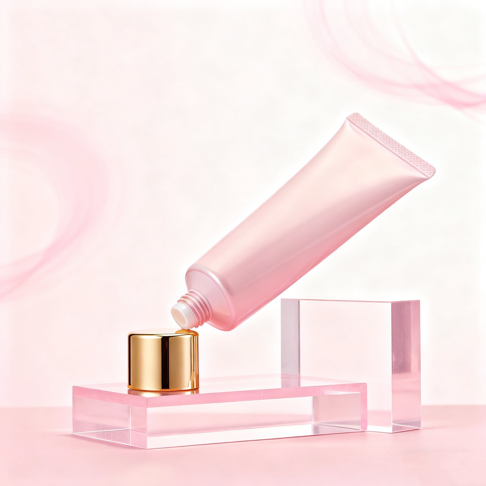 เนื้อผลิตภัณฑ์ล้างหน้าสูตรอ่อนโยนสำหรับผิวแห้ง