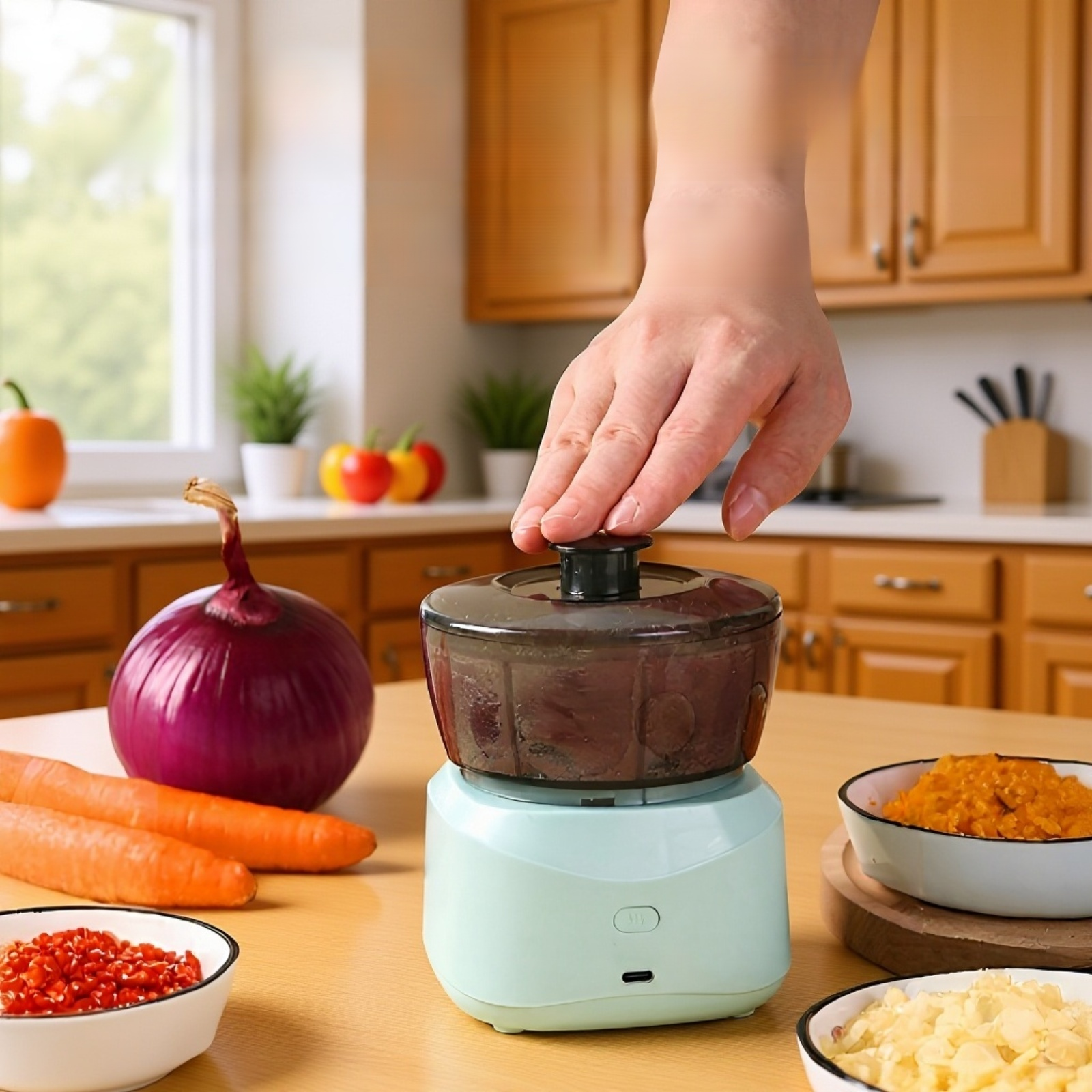 가정용 다기능 소형 제육기