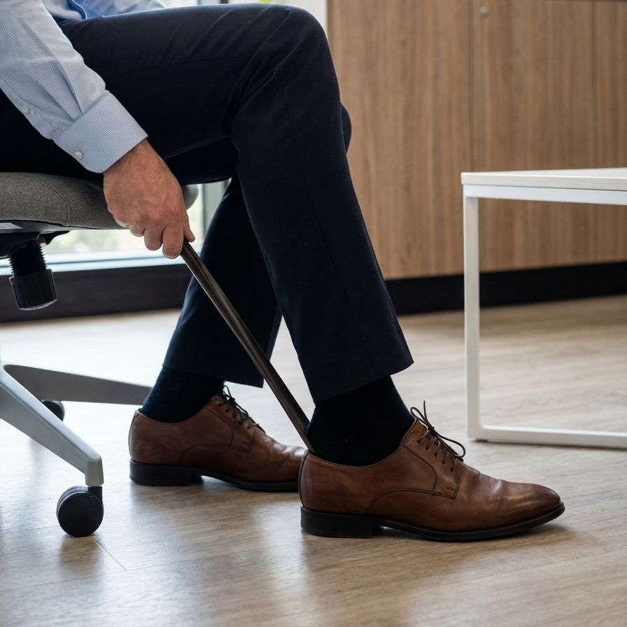 ที่ช่วยสวมรองเท้าแบบยืดได้ พกพาสะดวก