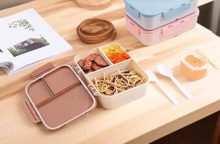 휴대에 편리한 견고한 도시락 디자인