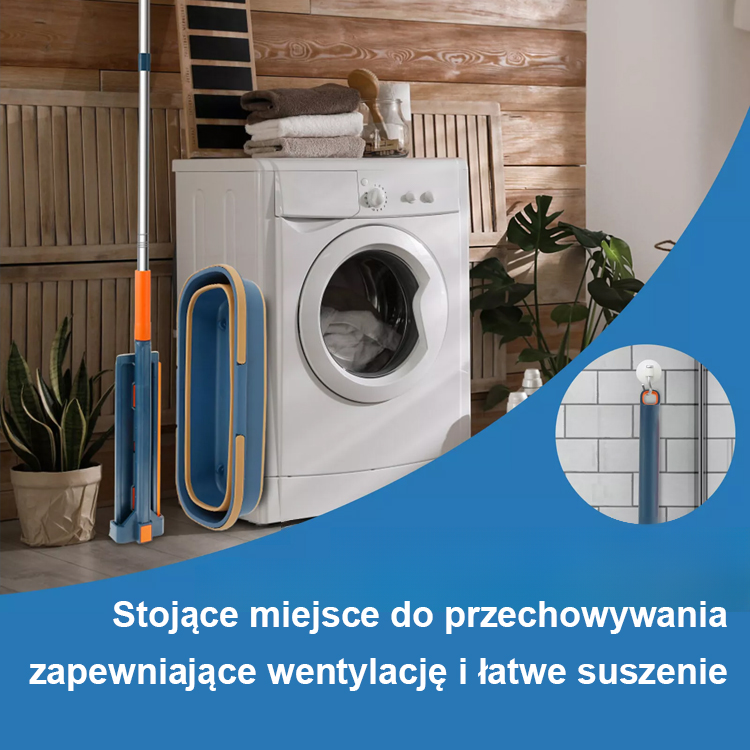 Nowy duży mop płaski