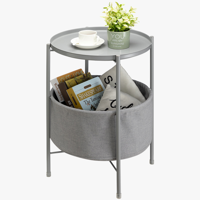 Modern Simple Iron Round Table