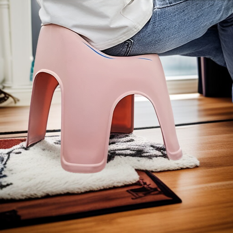 多機能滑り止めバスチェア（ミディアム・ホワイト）