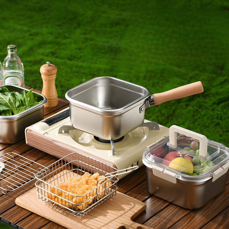 Square Outdoor Cooking Pot