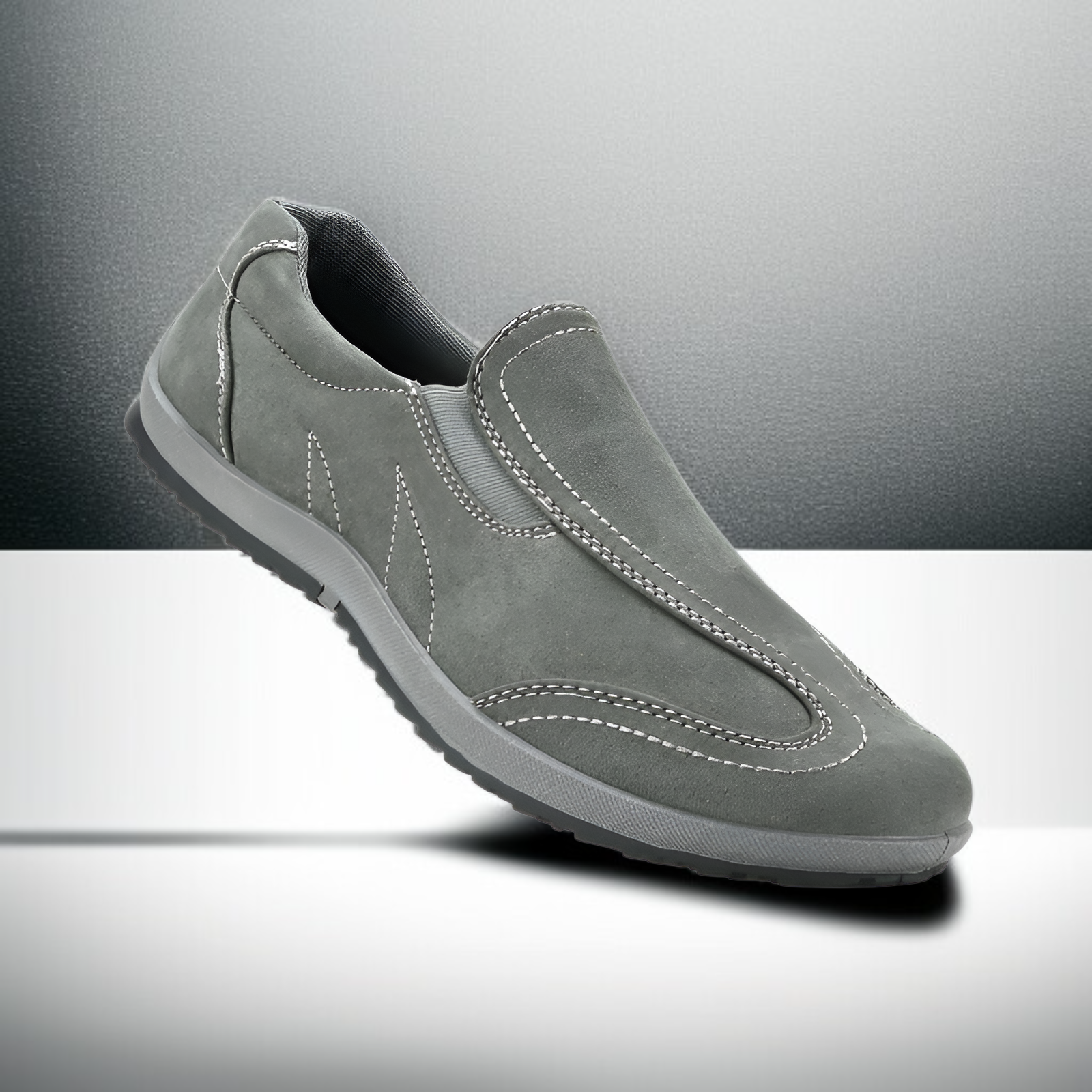 メンズカジュアルソフトソールスリッポンシューズ