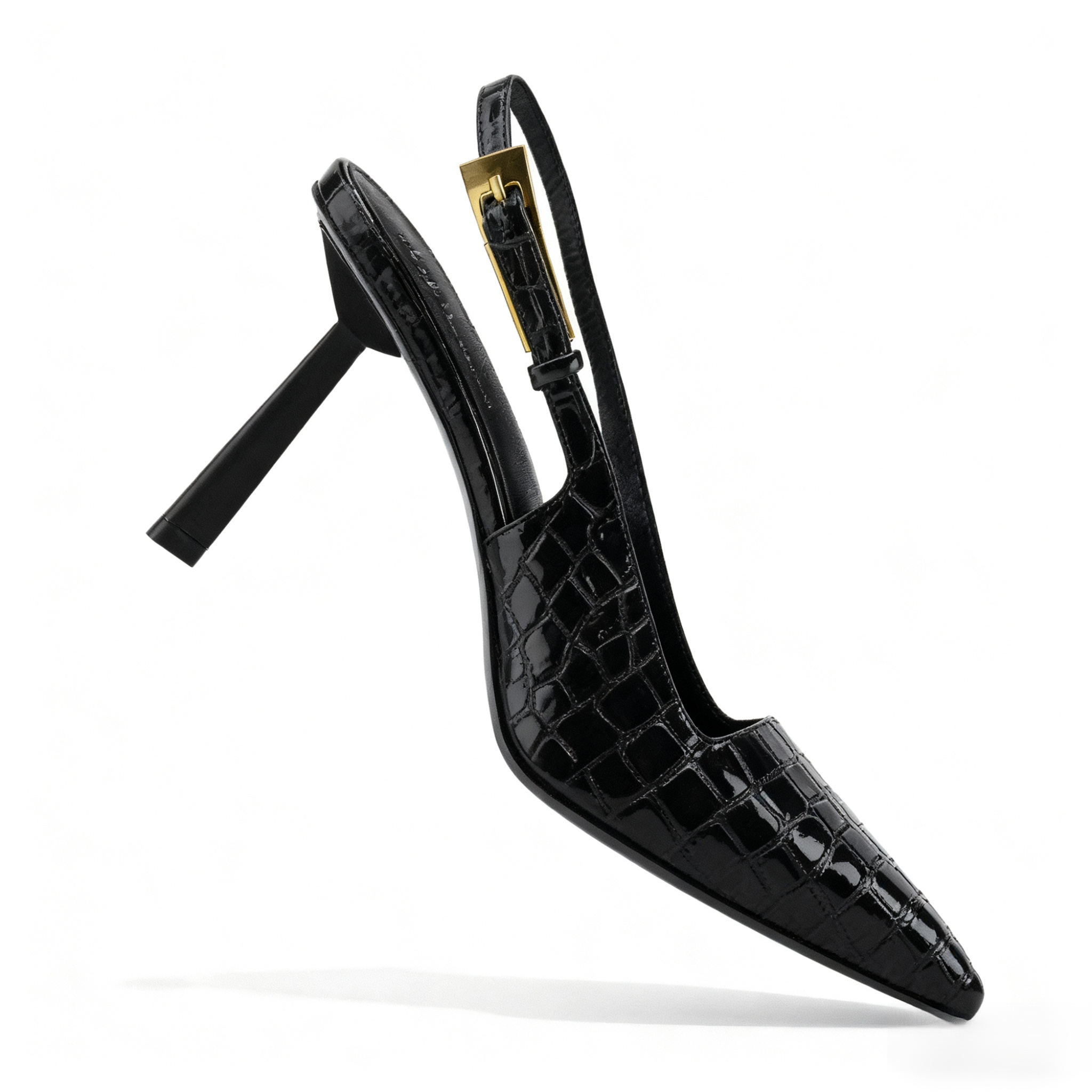 アメリカスタイル高級パテントレザーサンダル