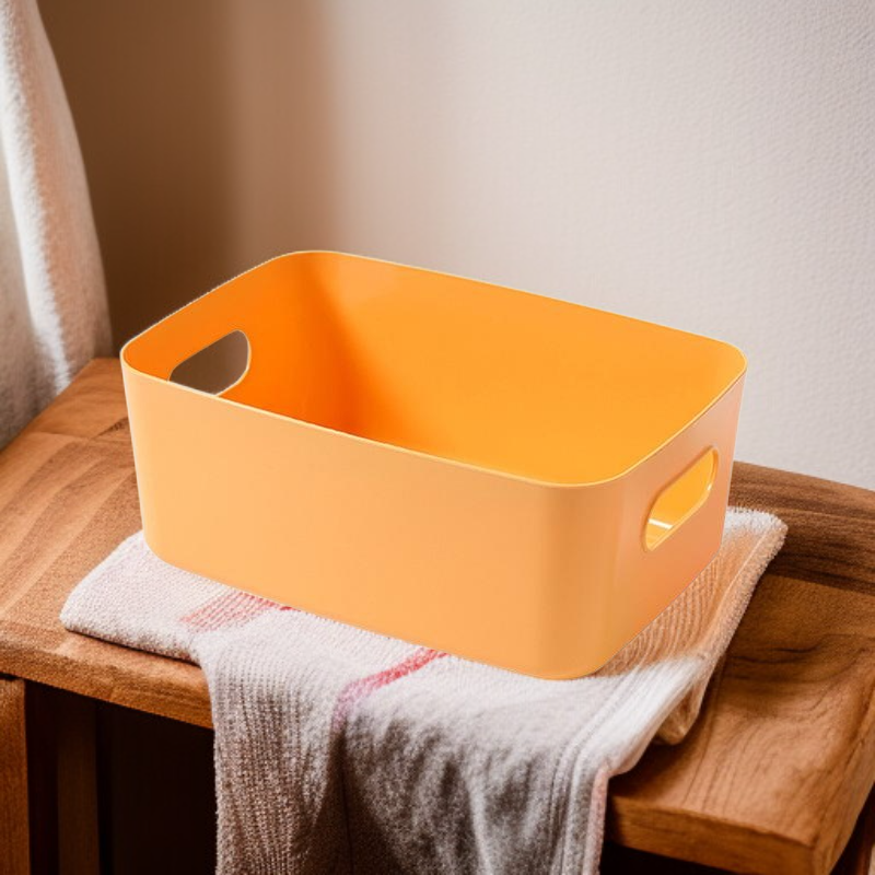 책상용 수납함 화장품 서랍 직사각형 정리함 잡화 간식 바구니 주방 수납함