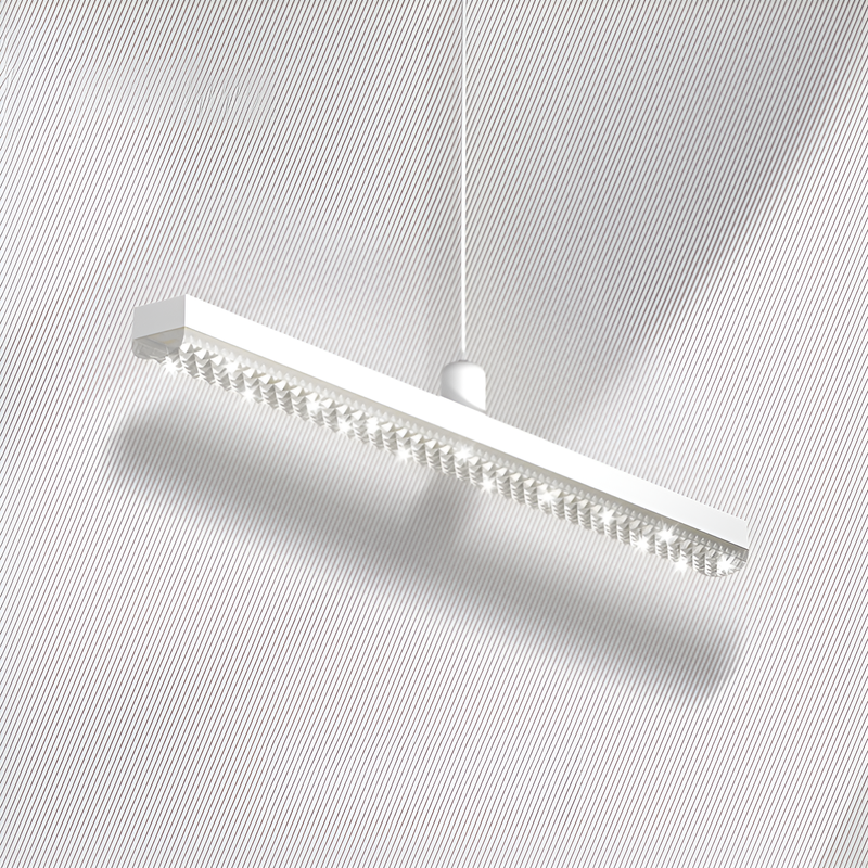 Ultra Bright Energy-saving Lamp Long Crystal Chandelier with Screw Base