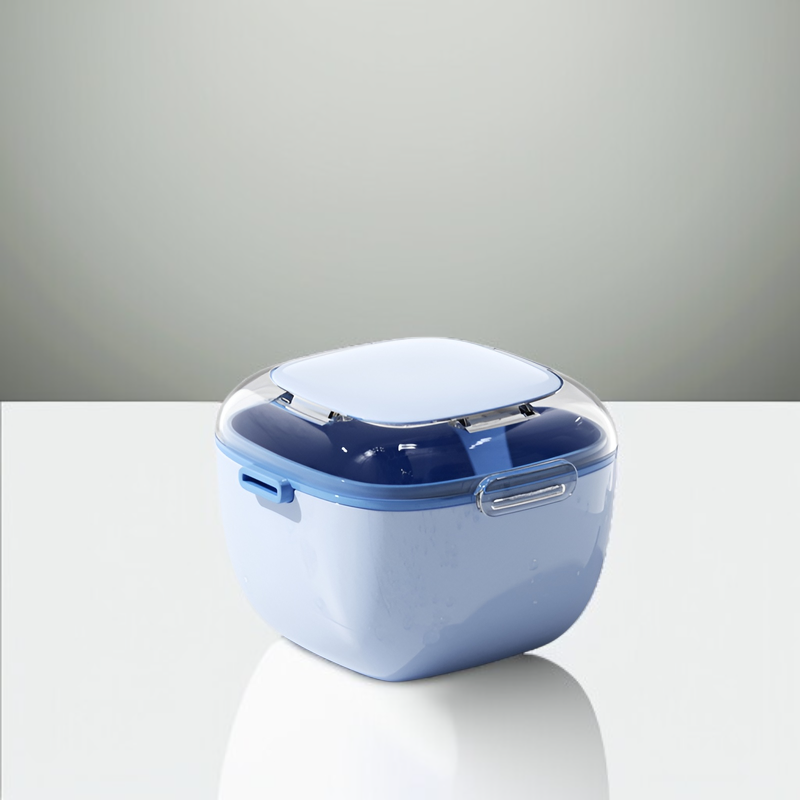 Sealed Double-layer Denture Cleaning Storage Box