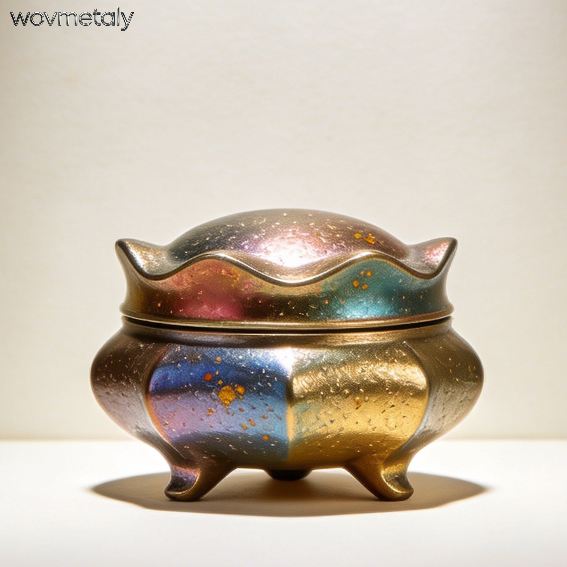 กล่องแผ่นหมึกโลหะทนทานแข็งแรง